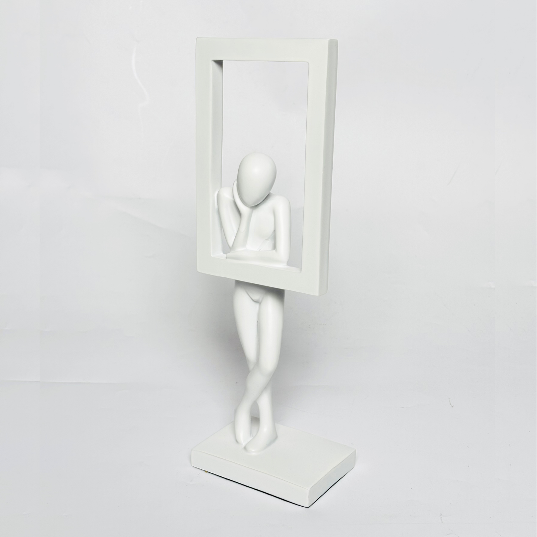 Framed Human Sculpture