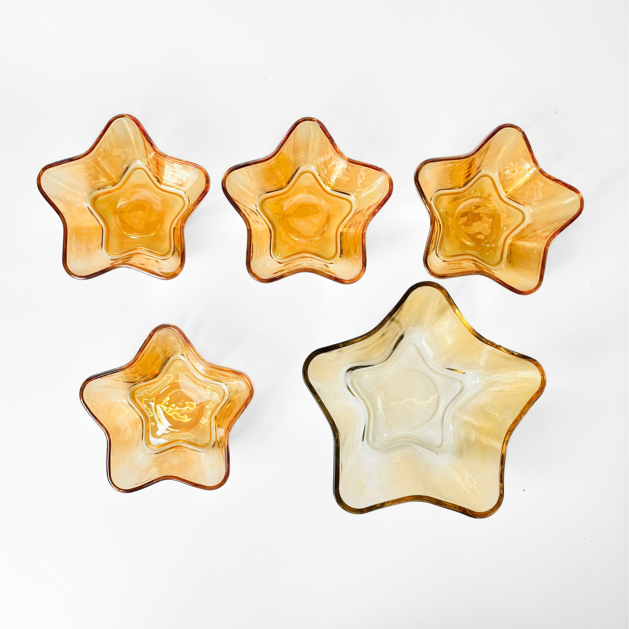 Elegant Star Bowl 5Pc Set