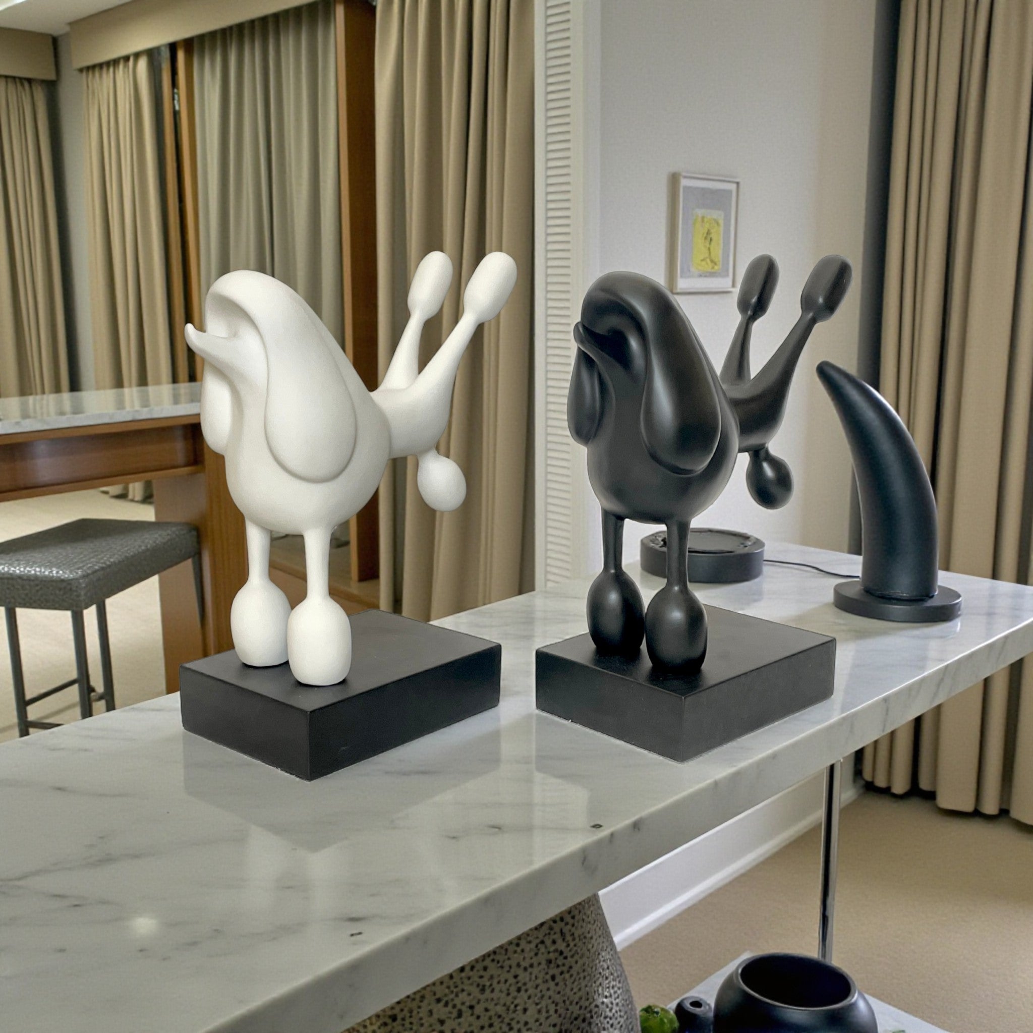 Elegant Dog Showpiece