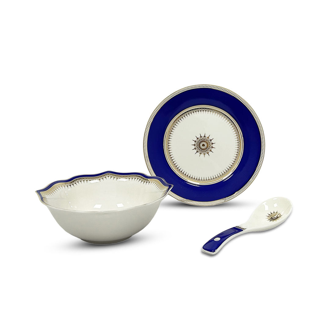 Pearl Imperial Blue 18pc Bowl Set