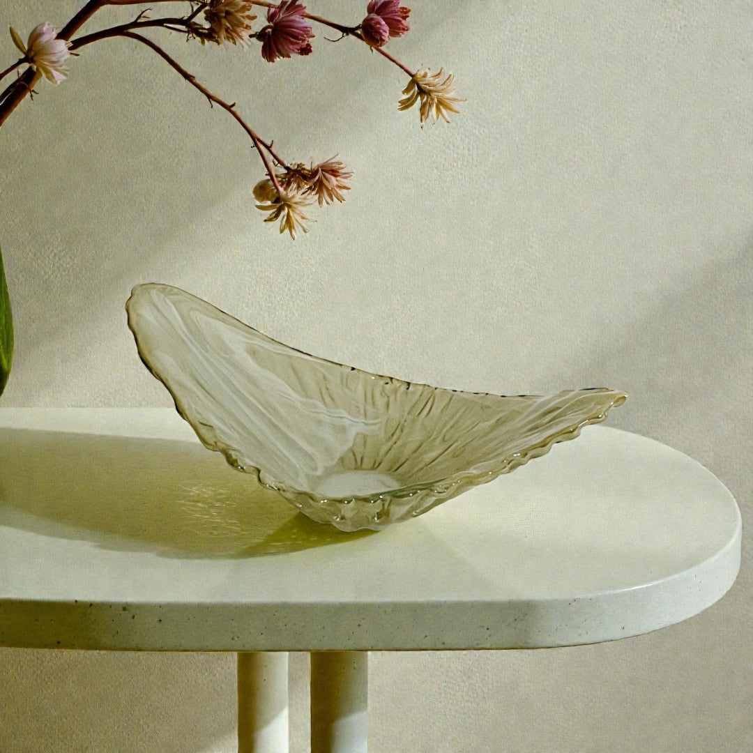 Italian Craft Glass Vase Modern Decor