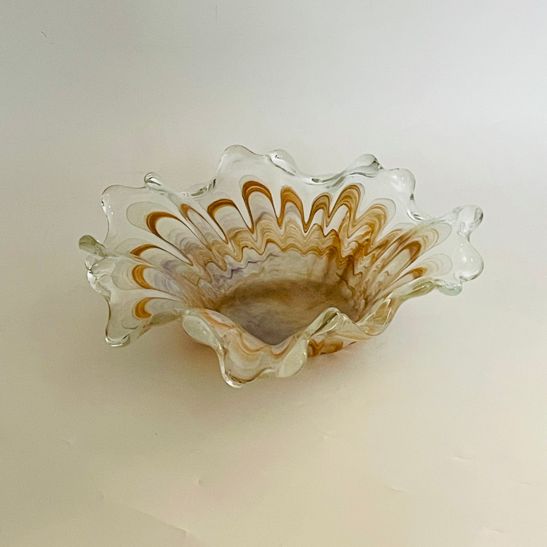 Italian Glass Elegance Vase