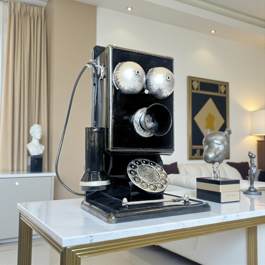 Antique Phone Showpiece Modern Decorative Showpiece