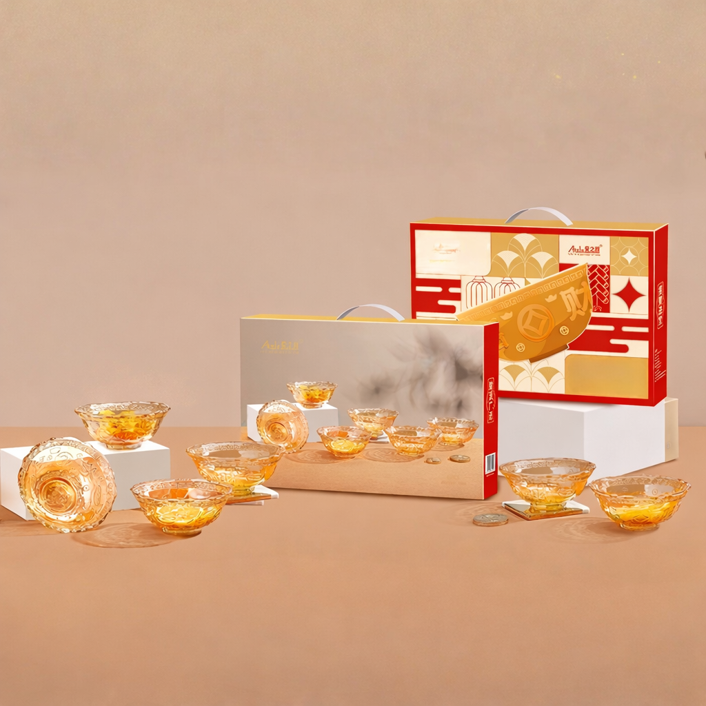 Majestic Golden Bowl 6Pc Set