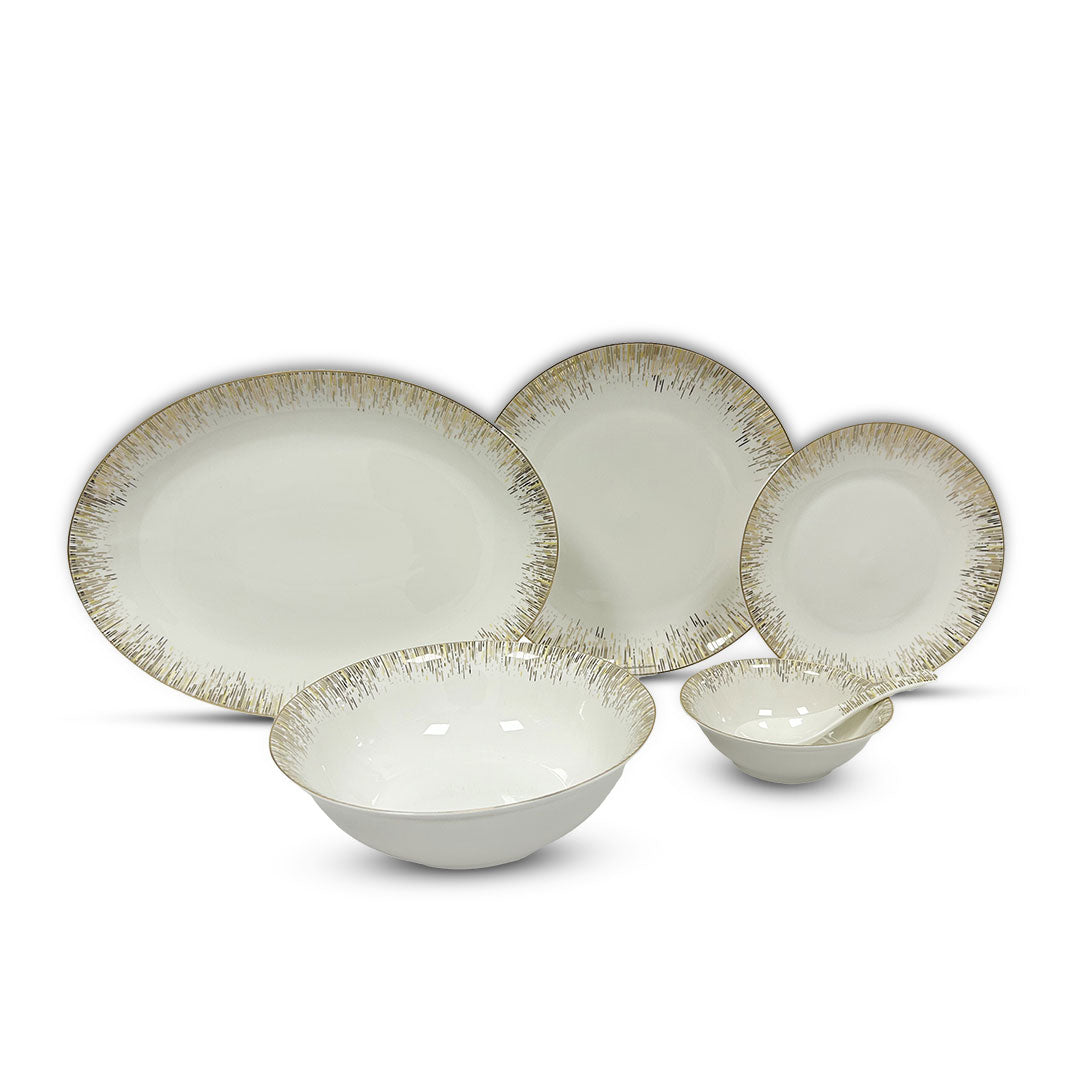 Golden Twilight 27pc Dinner Set