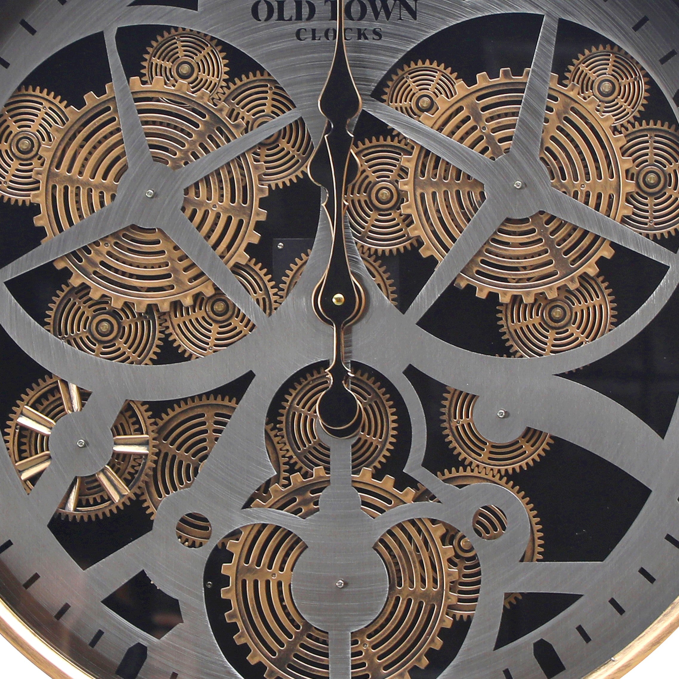 Decorative Gear Clock – 60cm Classic Old Town Design
