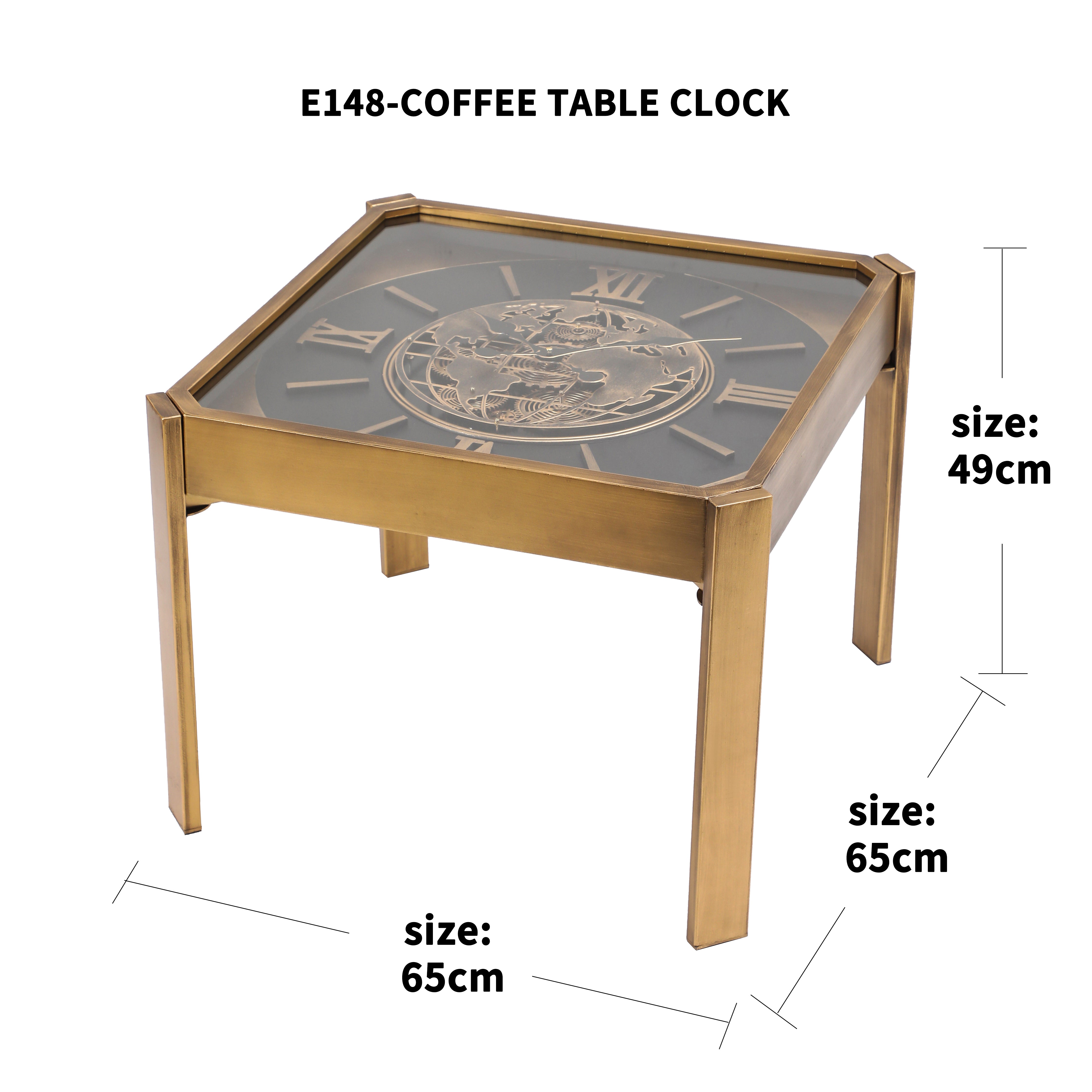 Classic World Design Coffee Table Clock