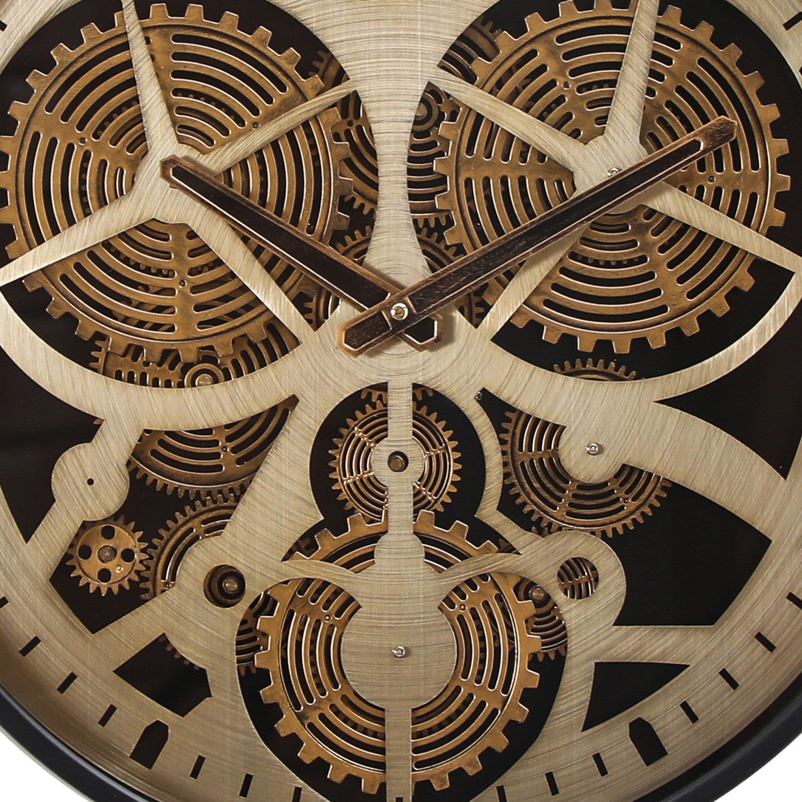 Luxury Gear Mechanism Wall Clock –  Retro Design