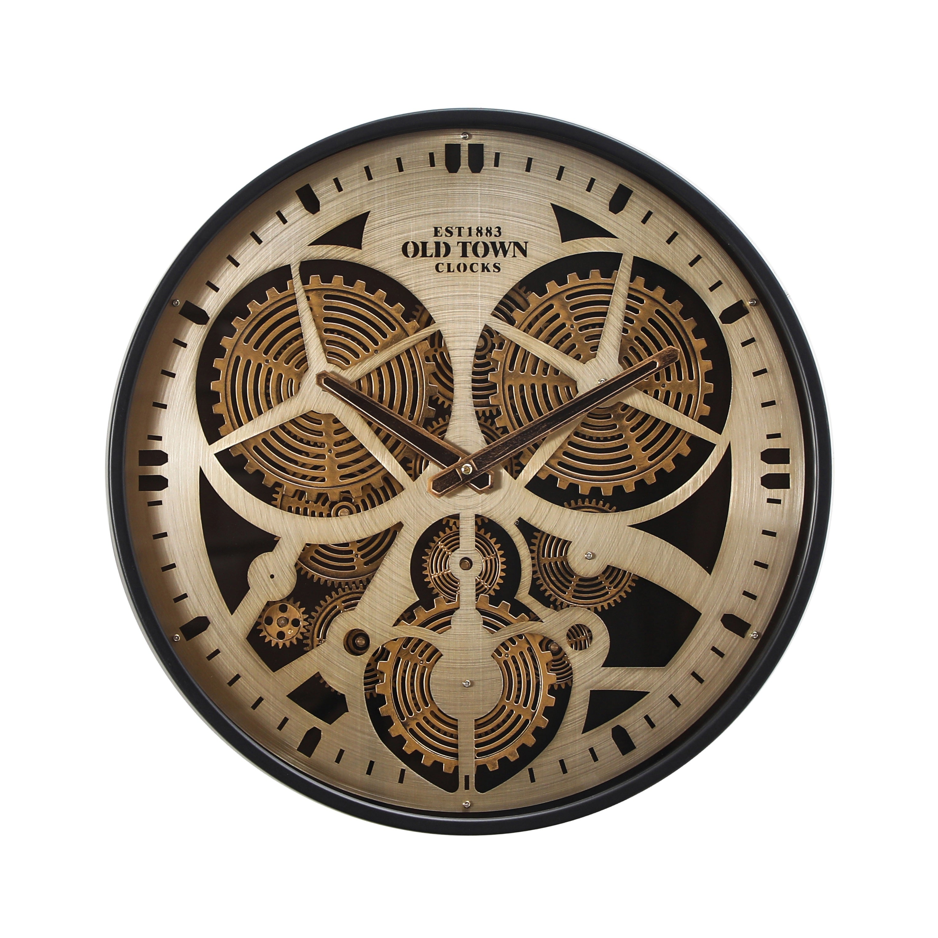 Luxury Gear Mechanism Wall Clock –  Retro Design