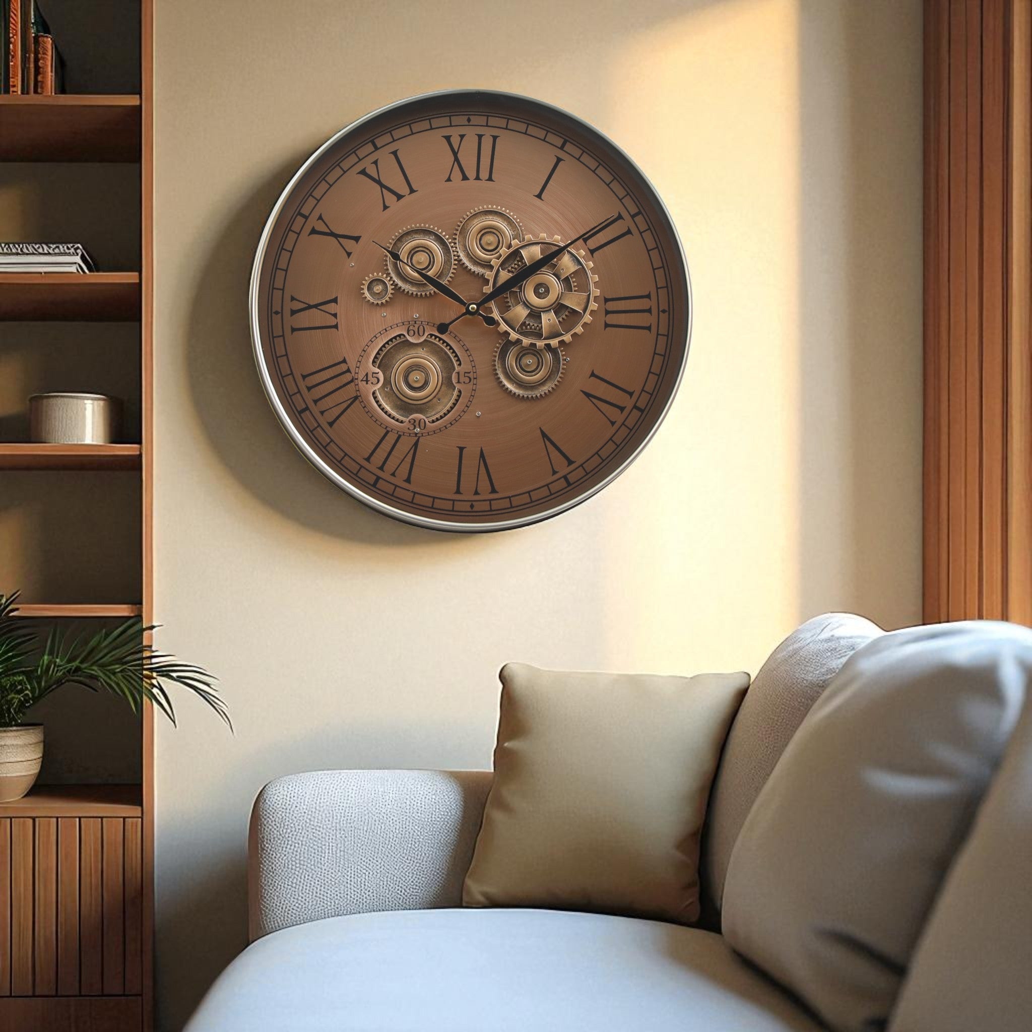 Imperium Gear Roman Wall Clock