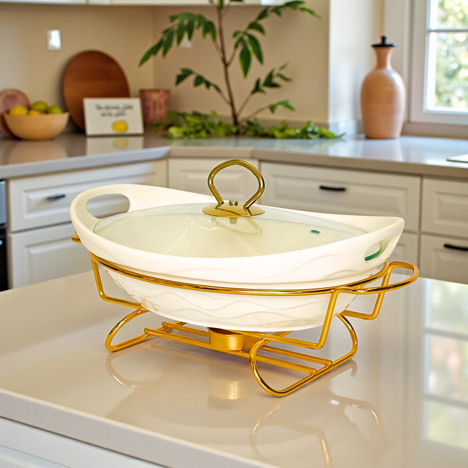 Minimal Luxe Ceramic Casserole