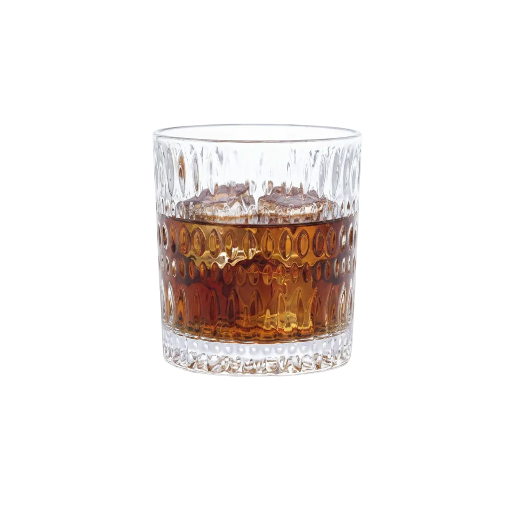 Classic Rock Textured Glasses Set of 6