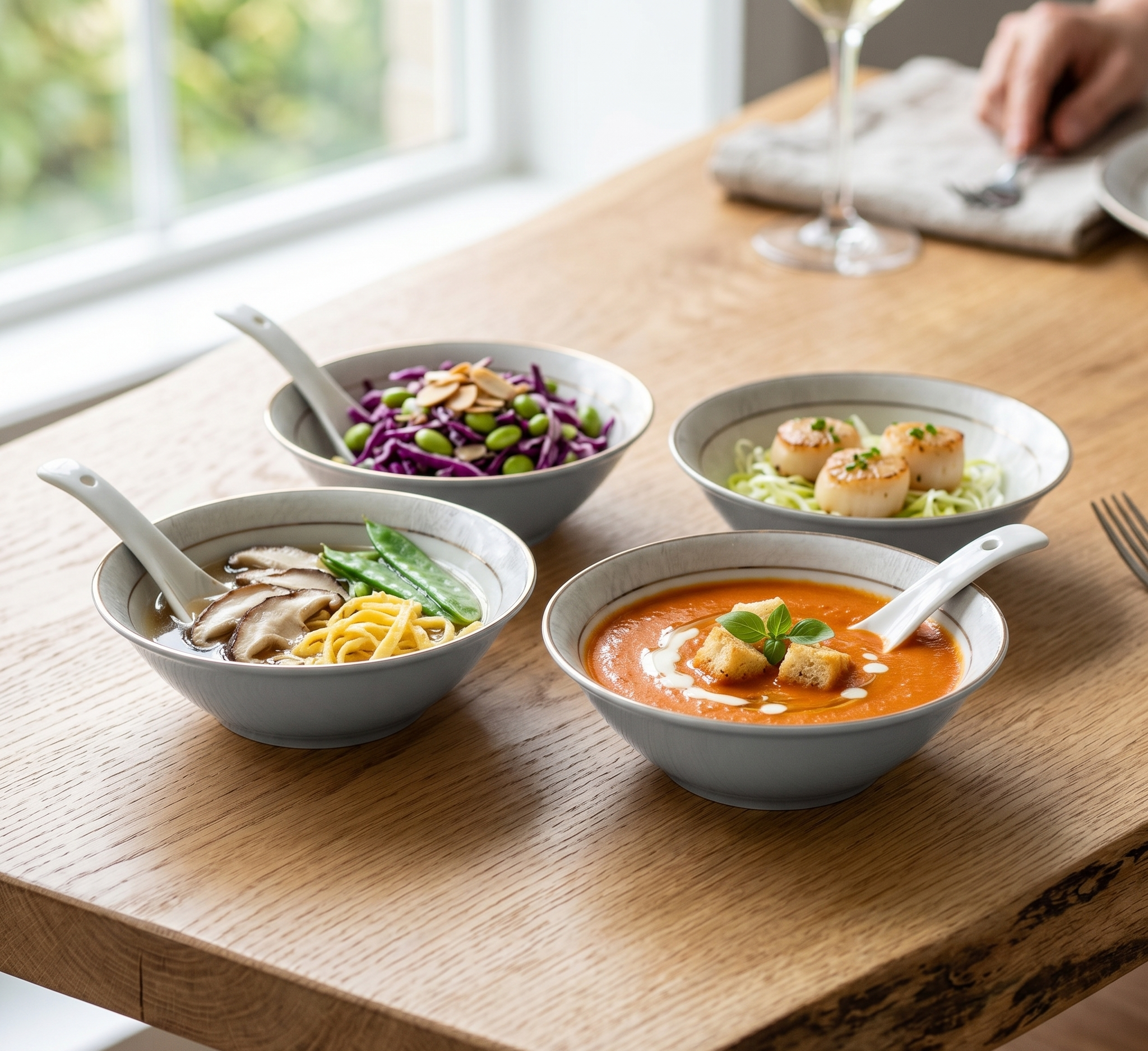 Pearl Linear Luxe 12pc Bowl Set