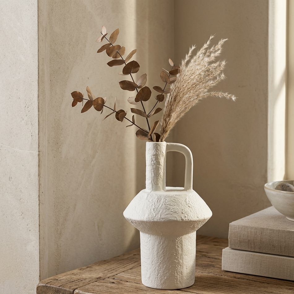 Geometric Pitcher Vase