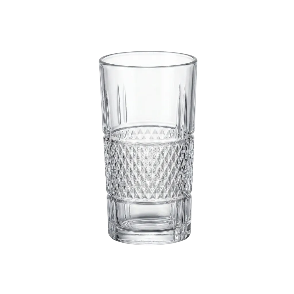 Dual-Texture Glasses Set of 6