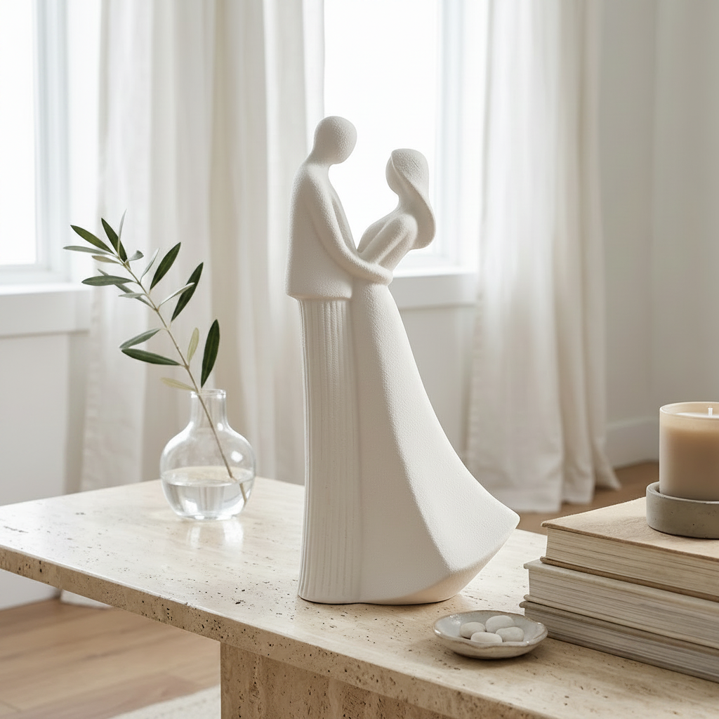 Elegant Symphony of Romance Statue