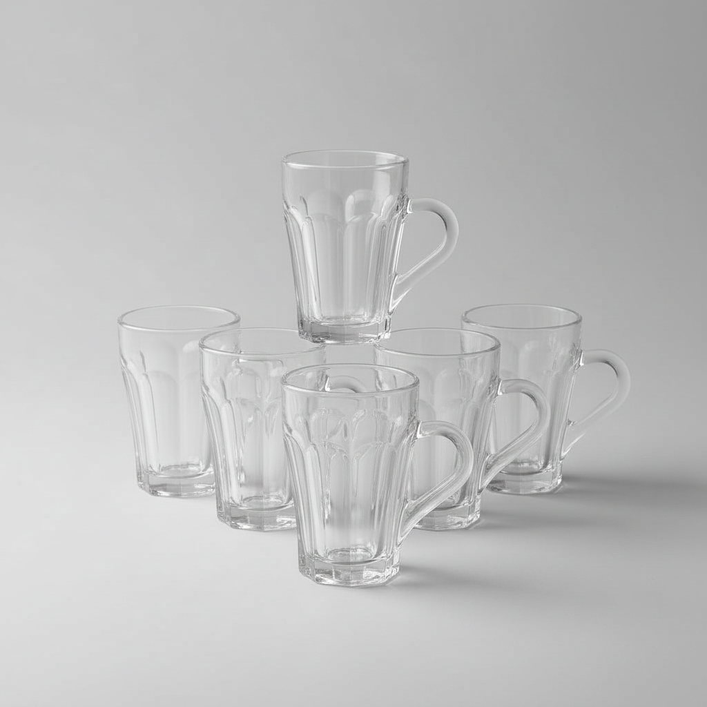 Classic Modern Glasses Set of 6
