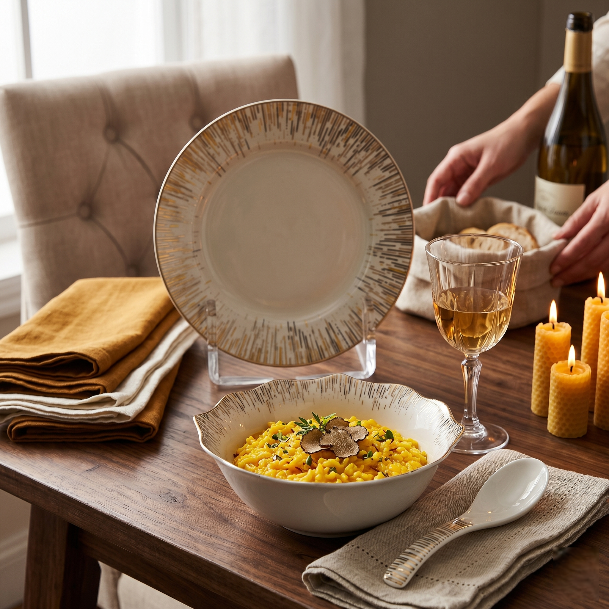 Pearl Golden Twilight 18pc Bowl Set