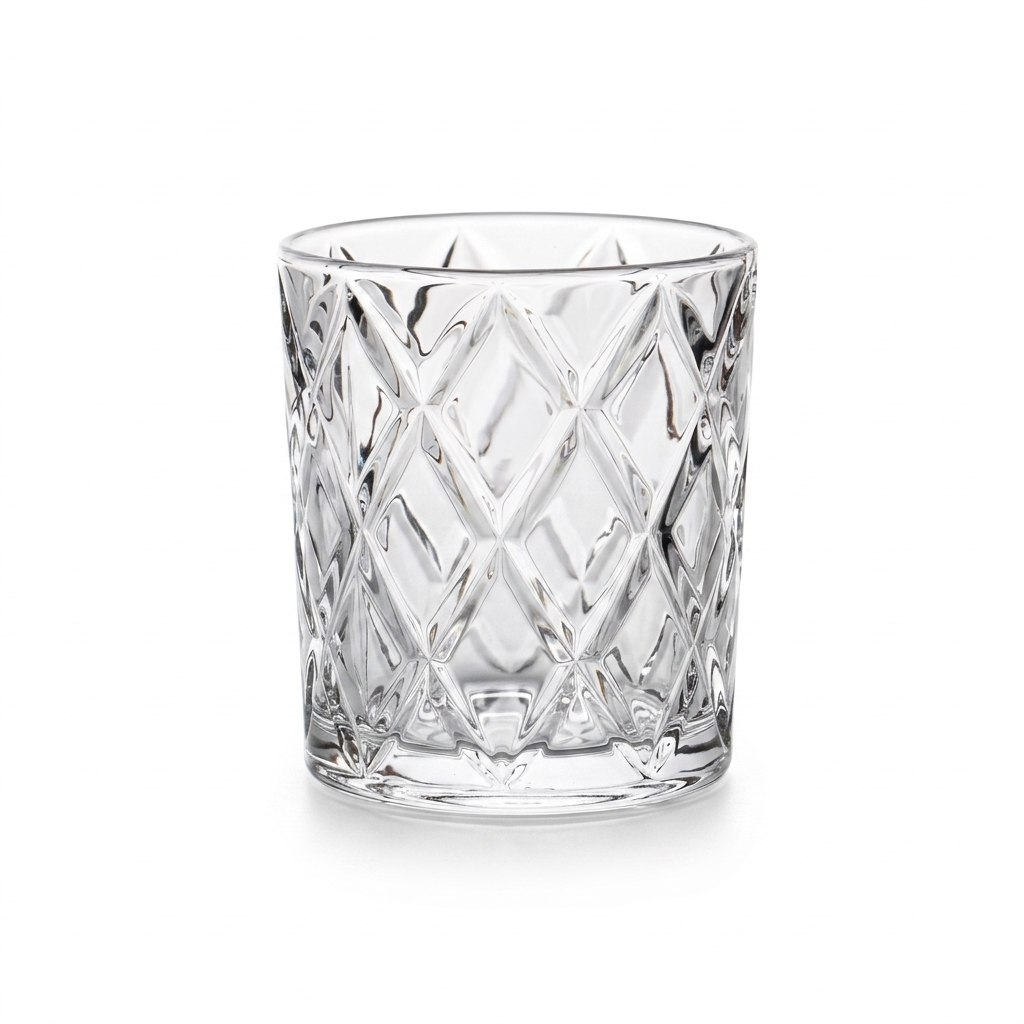 Premium Diamond Cut Glasses Set of 6
