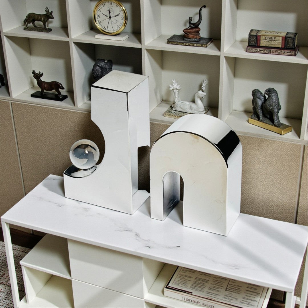 Modern Elegance Bookend Showpiece