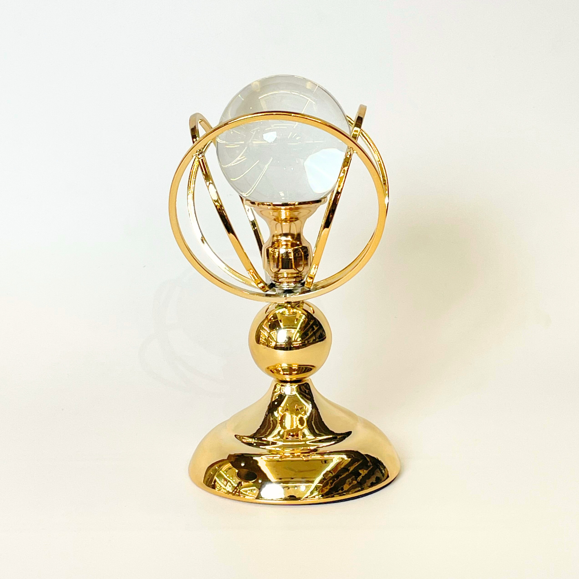 Modern Crystal Ball Showpiece