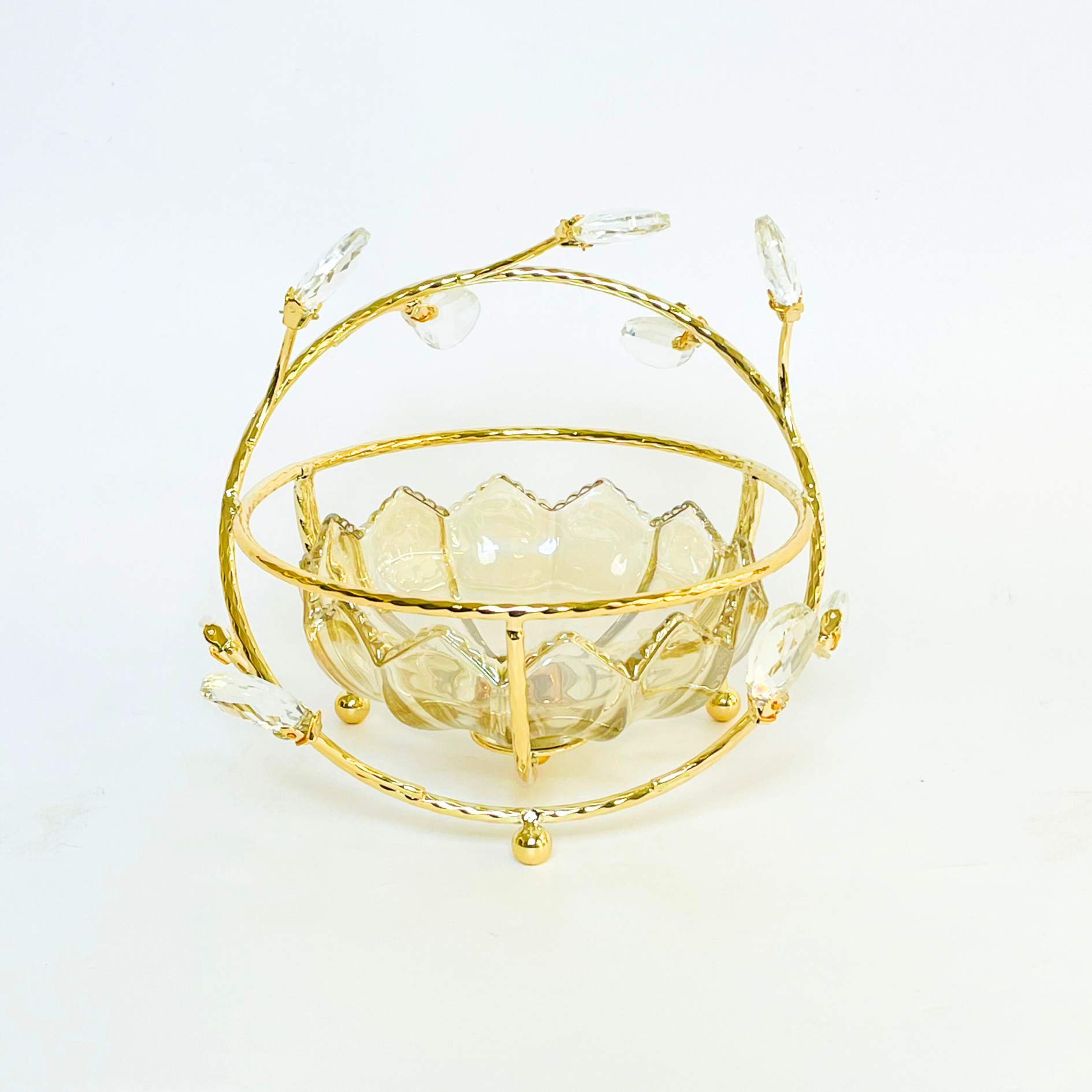 Elegance Decorative Glass Bowl