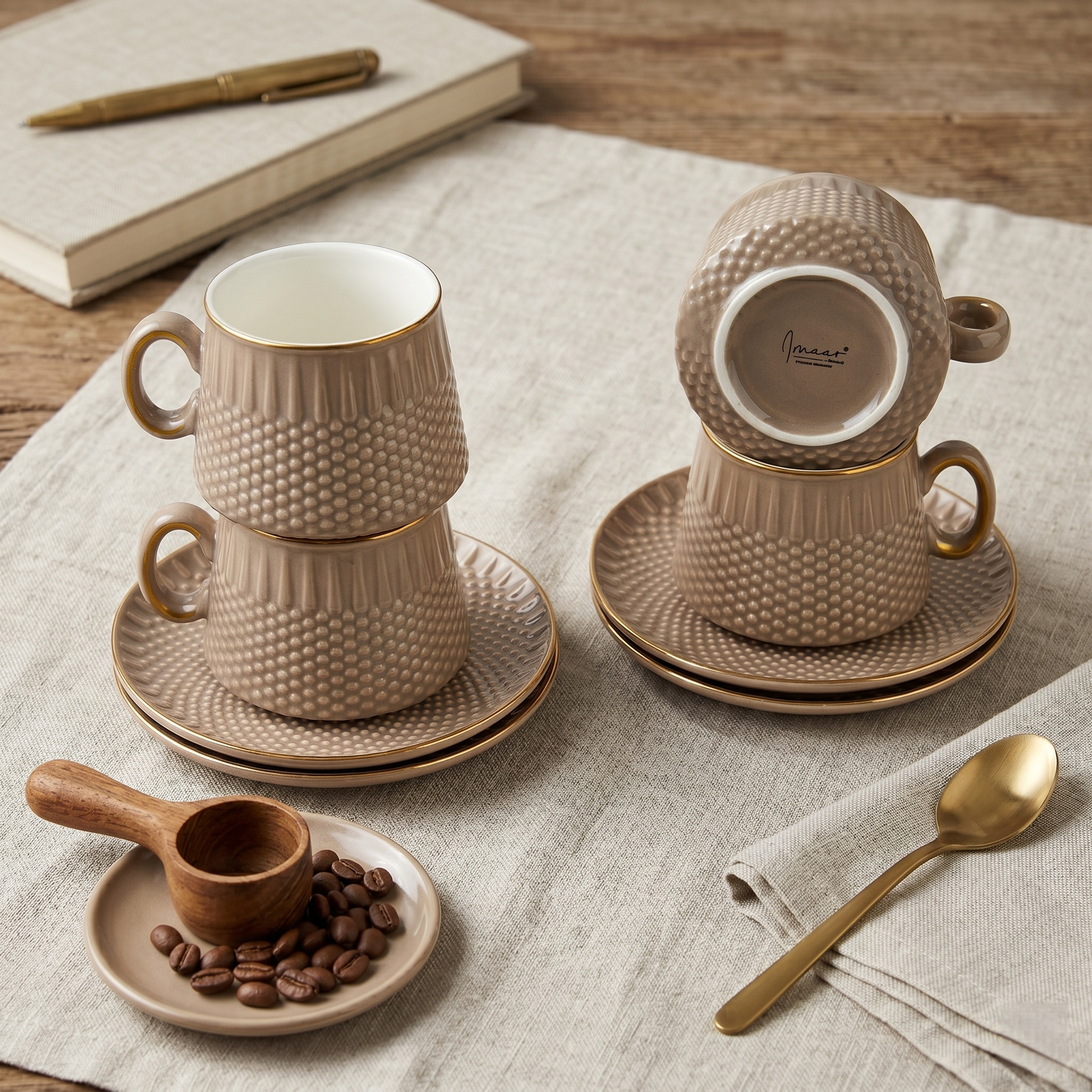 Textura Luxe 12pc Tea Set