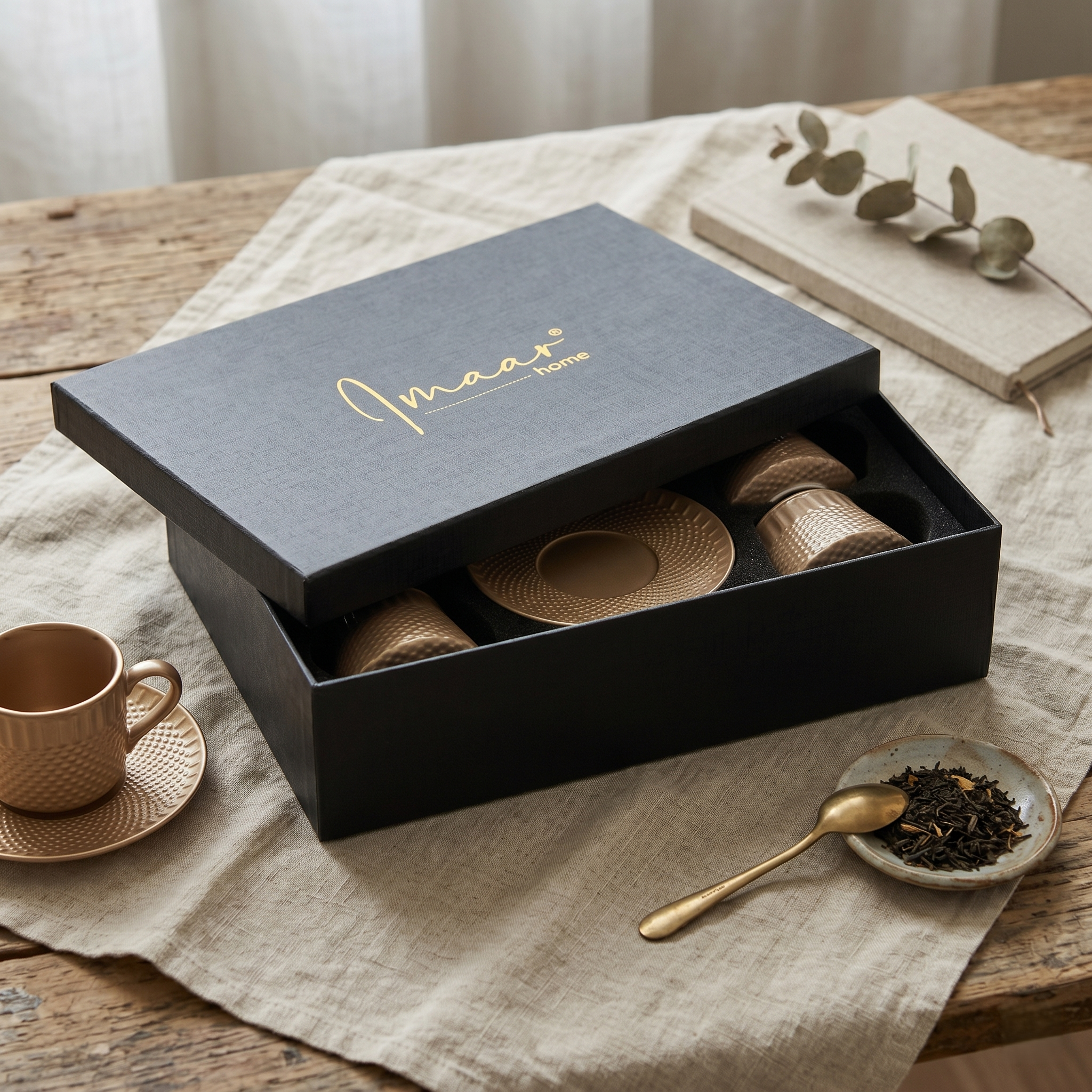 Textura Luxe 12pc Tea Set