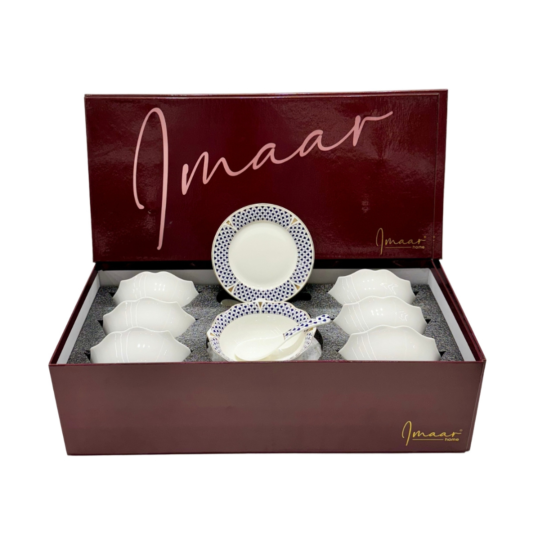 Pearl Midnight Mosaic 18pc Bowl Set