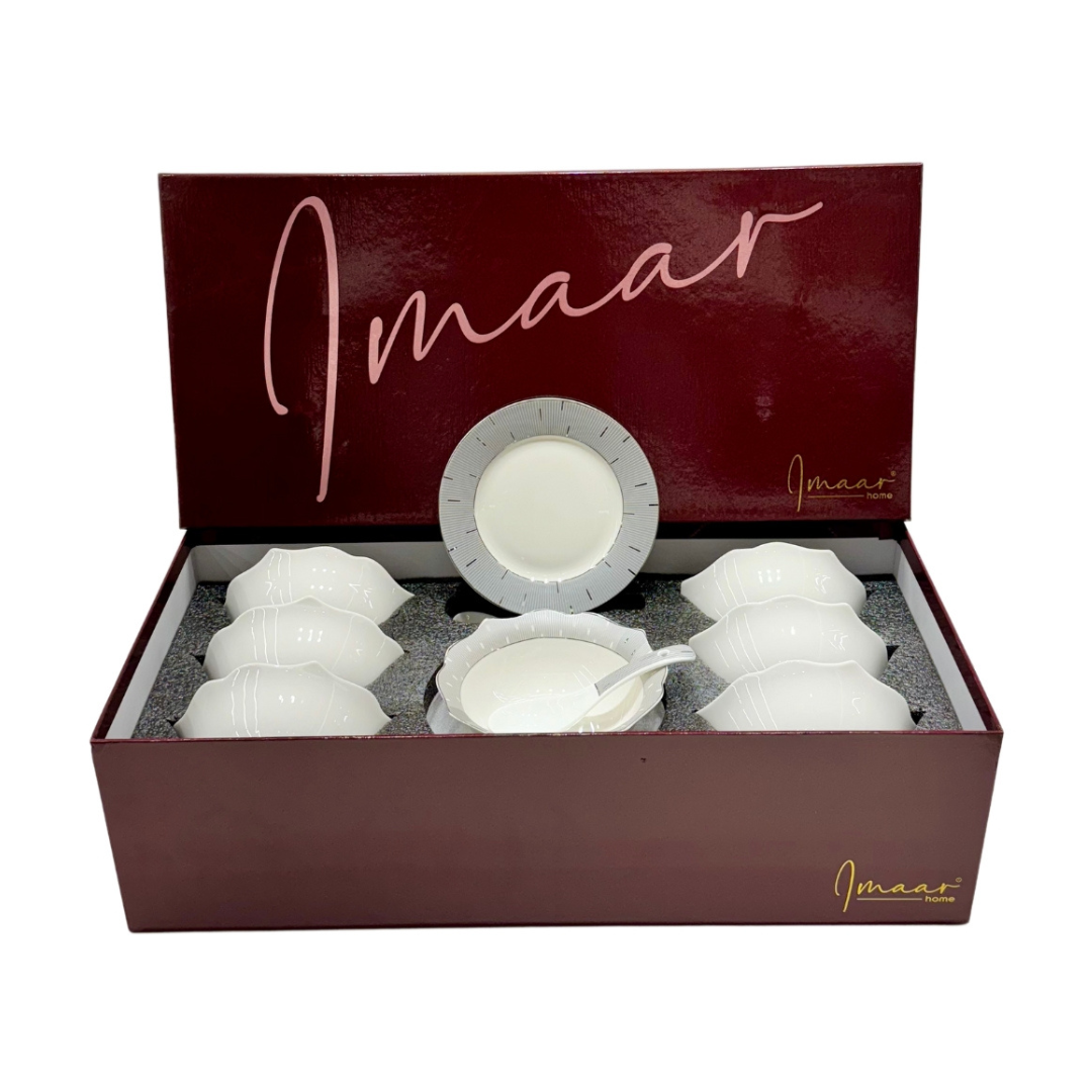Pearl Timeless Silver 18pc Bowl Set