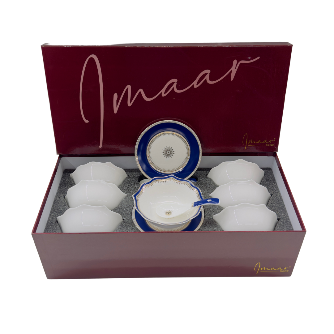 Pearl Imperial Blue 18pc Bowl Set