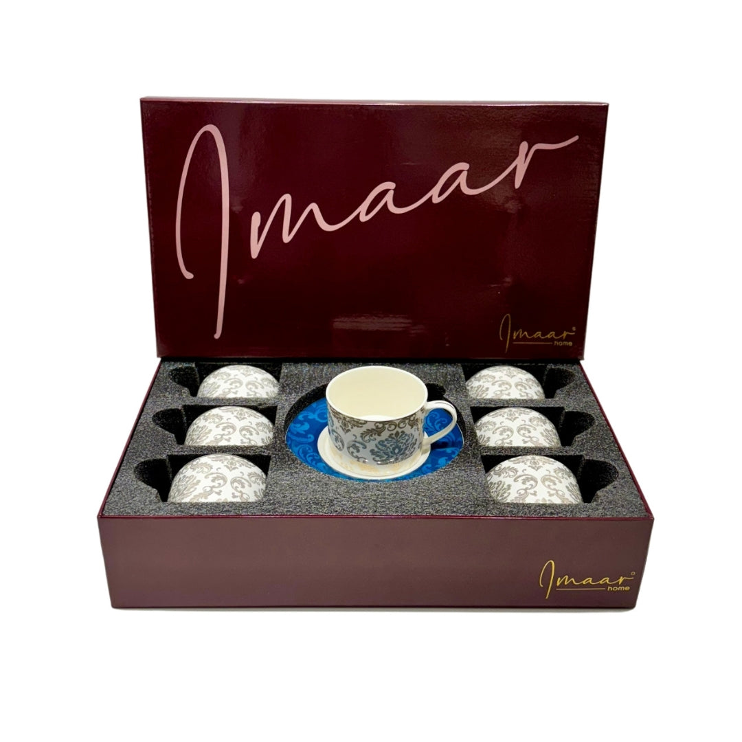 Pearl Blu Odyssey 12pc Tea Set