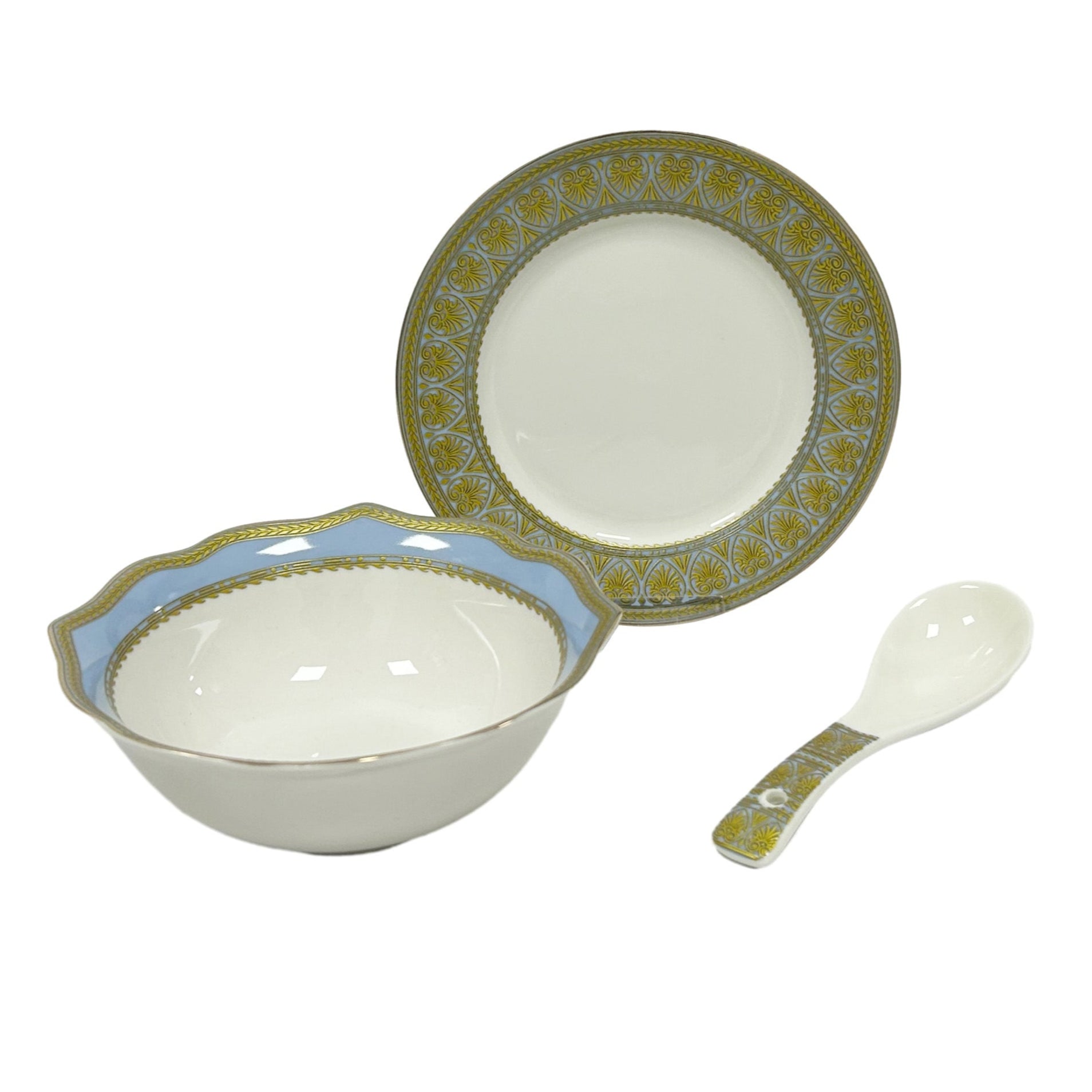 Pearl Cerulian Grandeur 18pc Bowl Set