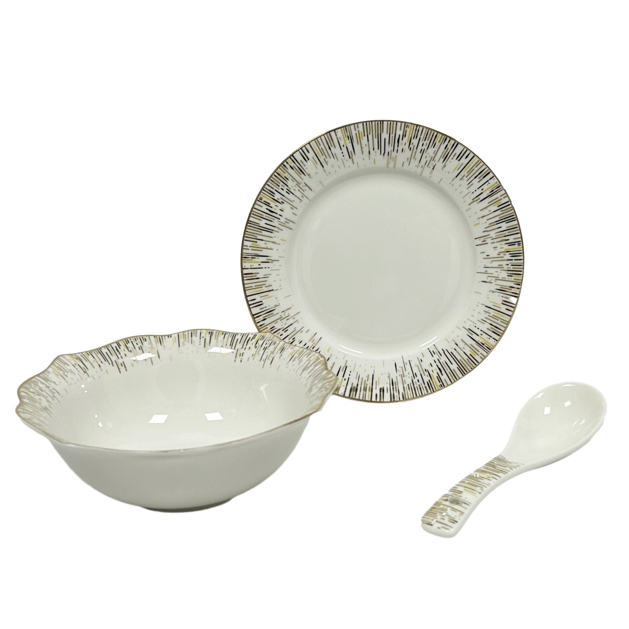 Pearl Golden Twilight 18pc Bowl Set