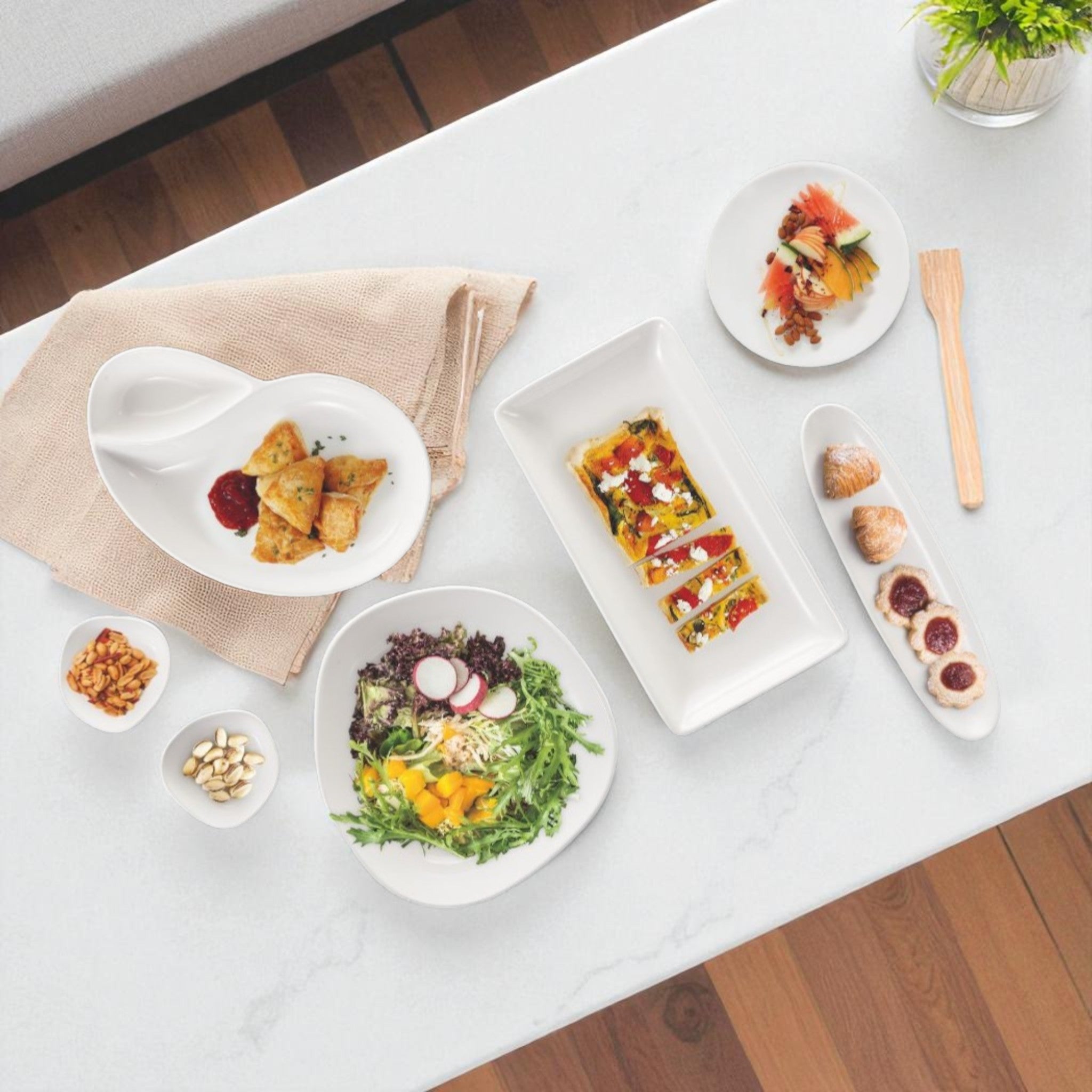 Monarque 7PC-Serveware Set