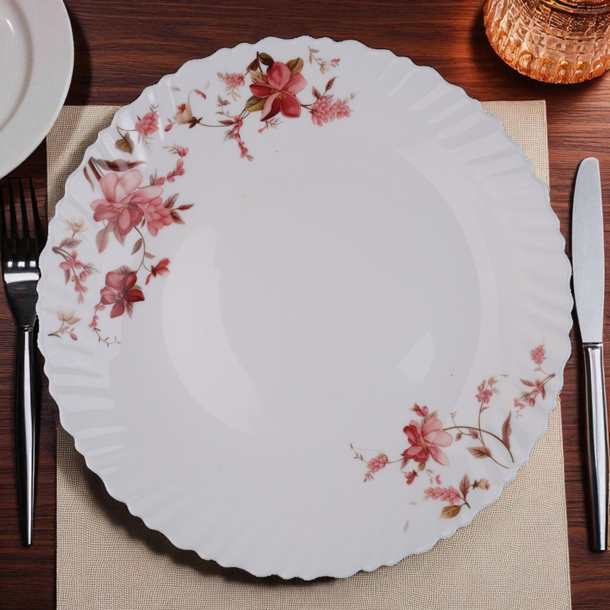 Monarch Elegance  – Premium 33pc Opalware Dining Set