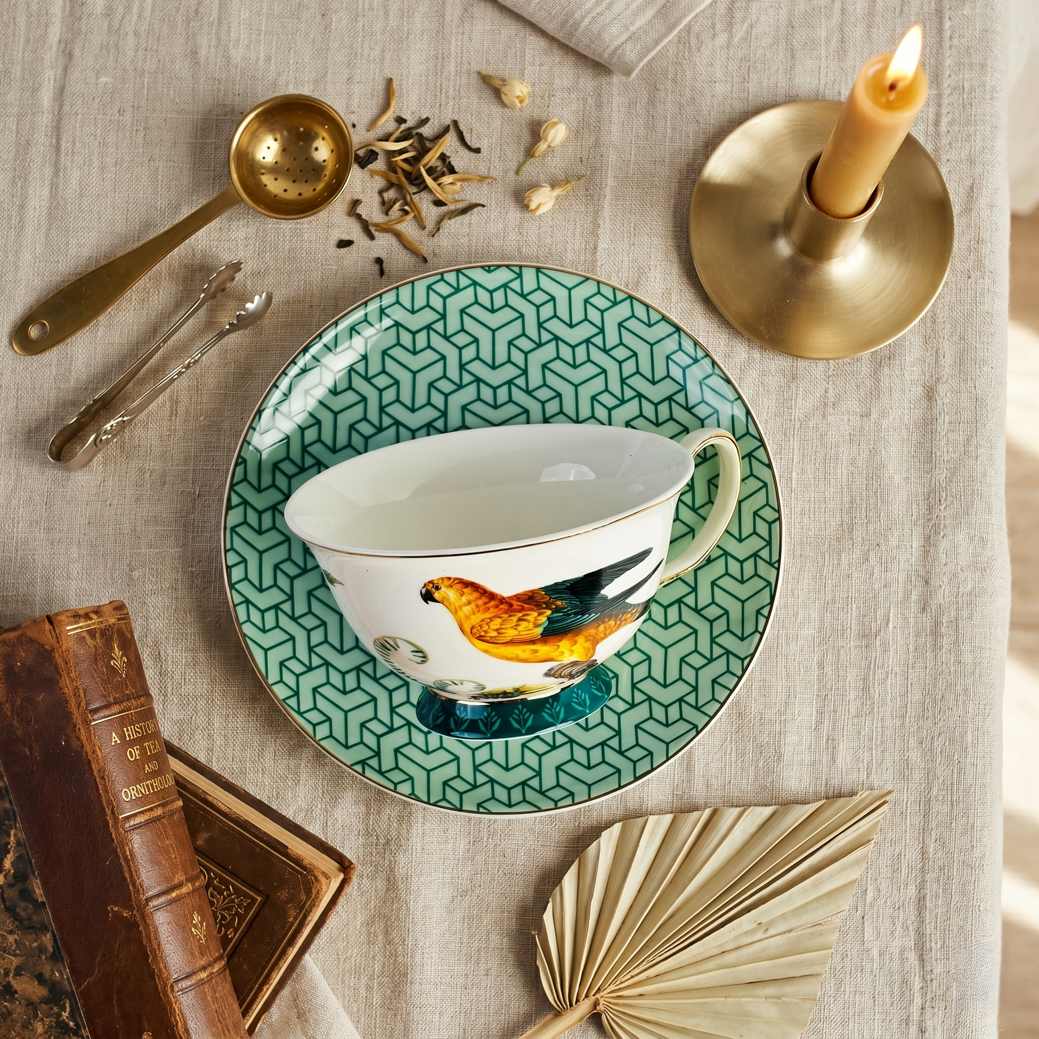 Royal Tea Party Cup & Saucer- Set of 12