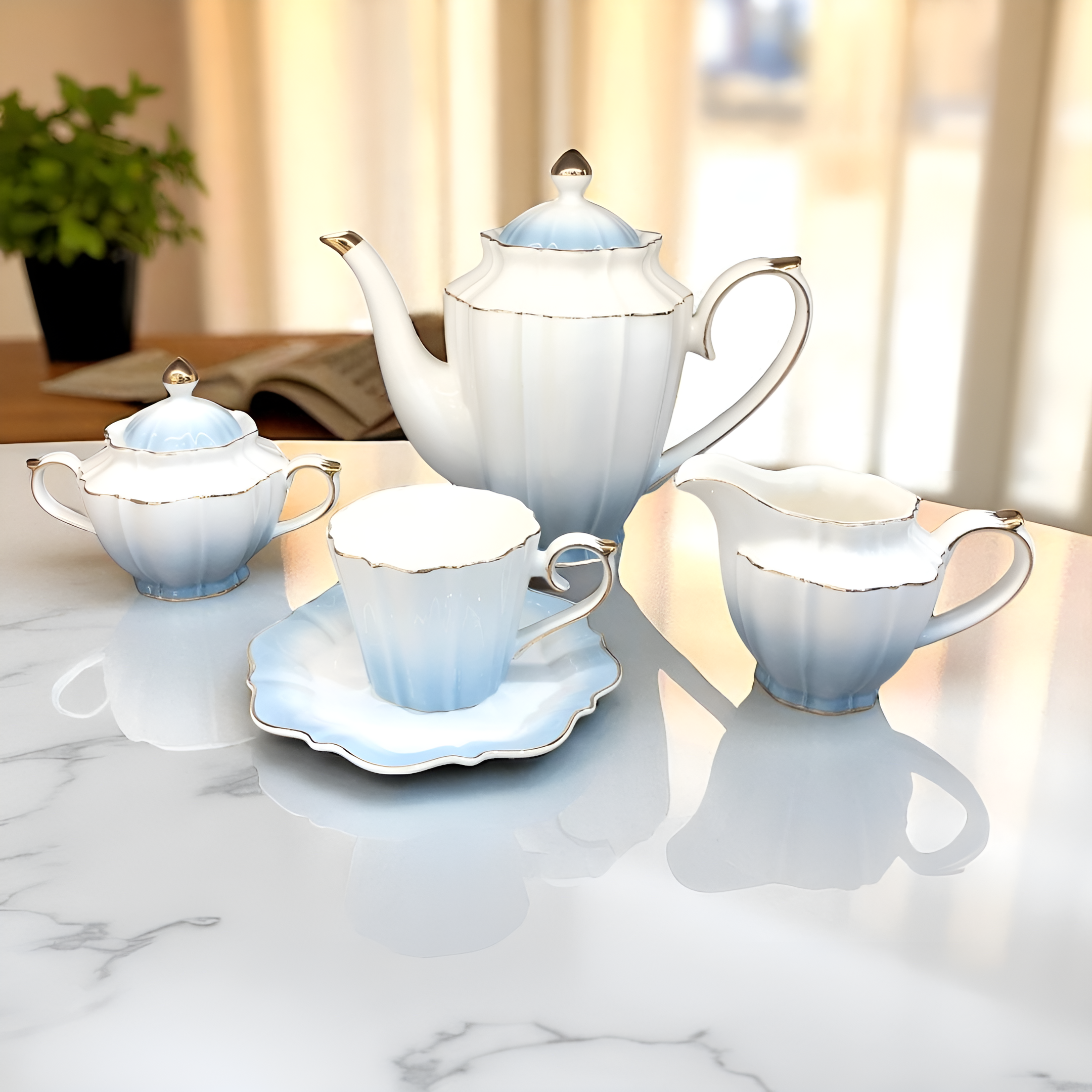 The Grand Duchess - 15Pc Luxury  Tea Set