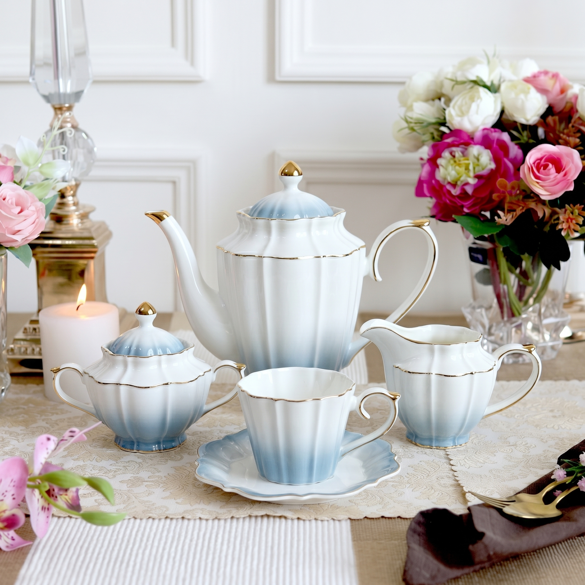 The Grand Duchess - 15Pc Luxury Tea Set