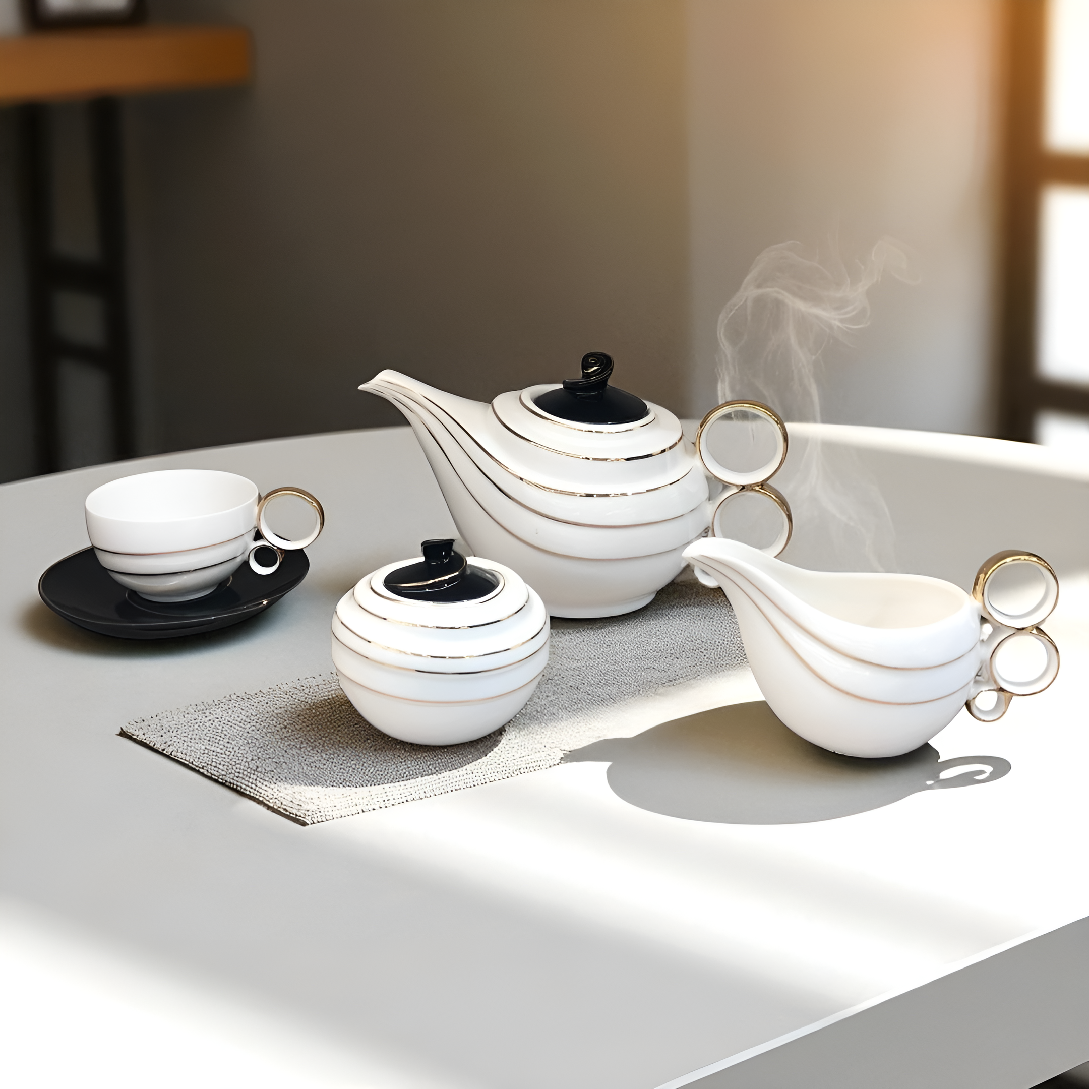 The Crown Jewel - 15Pc Luxury Tea Set
