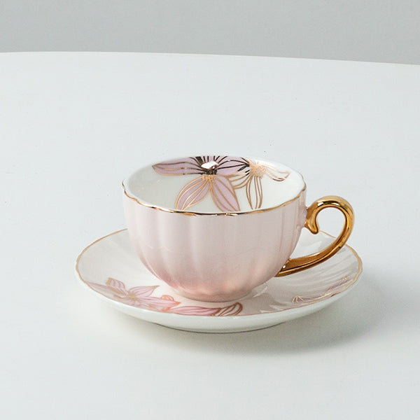 Pink Blossom Elegance 12pc Tea Set