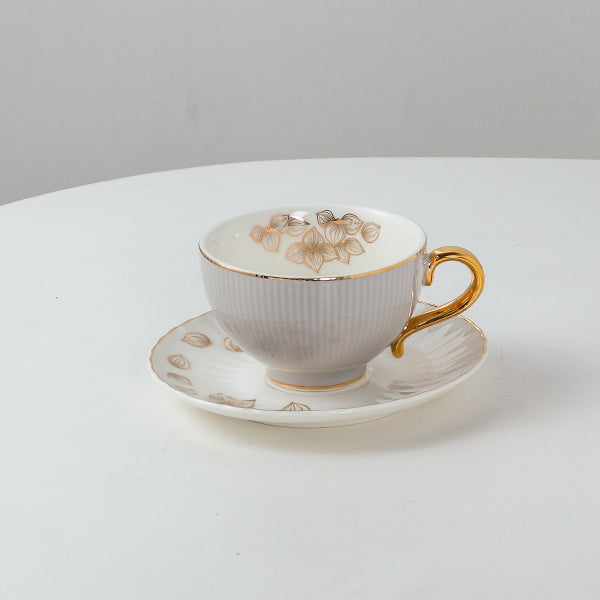 Pear Grey Timeless Symphony 12pc Tea Set