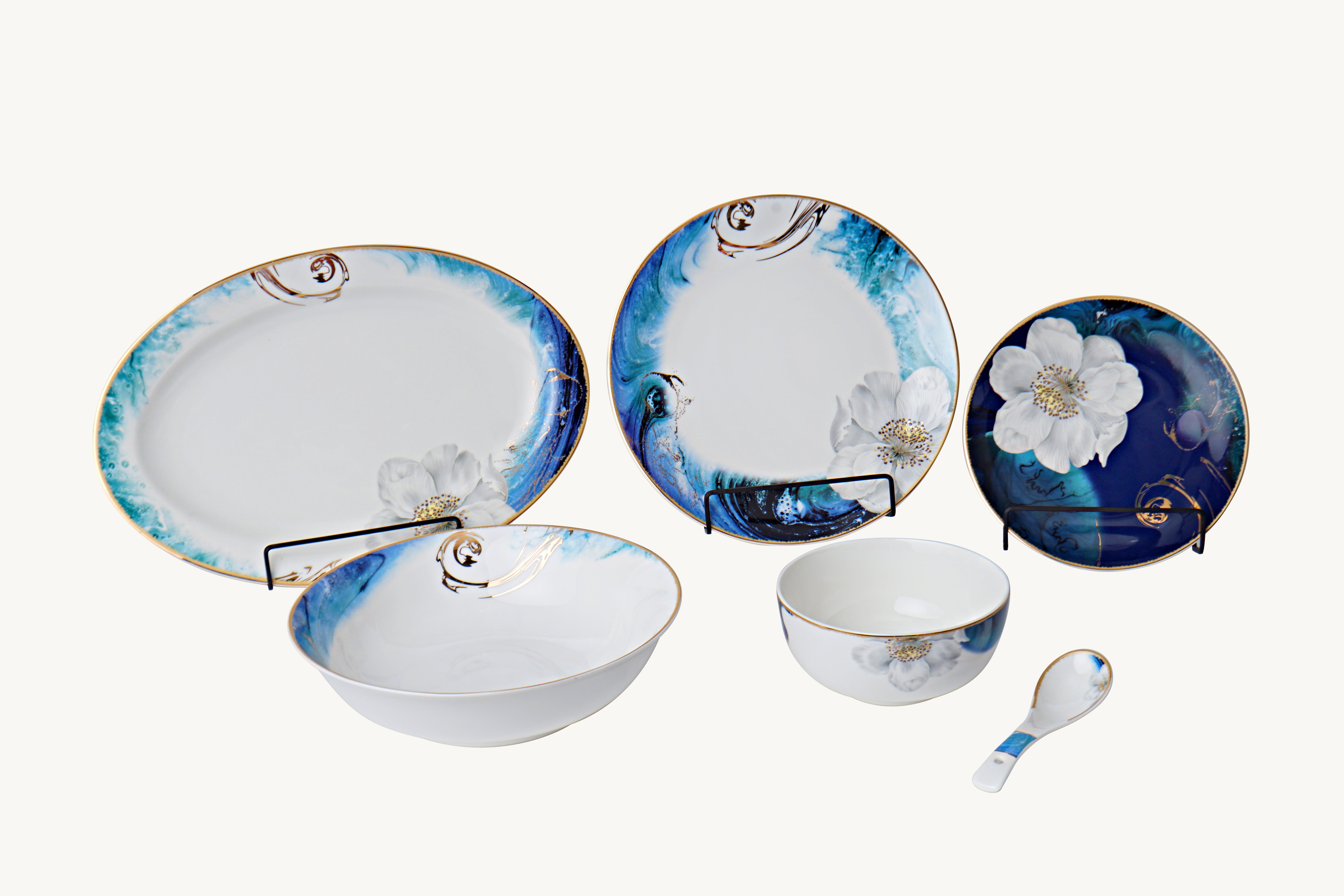 Floral Grace 27pc Dinner Set