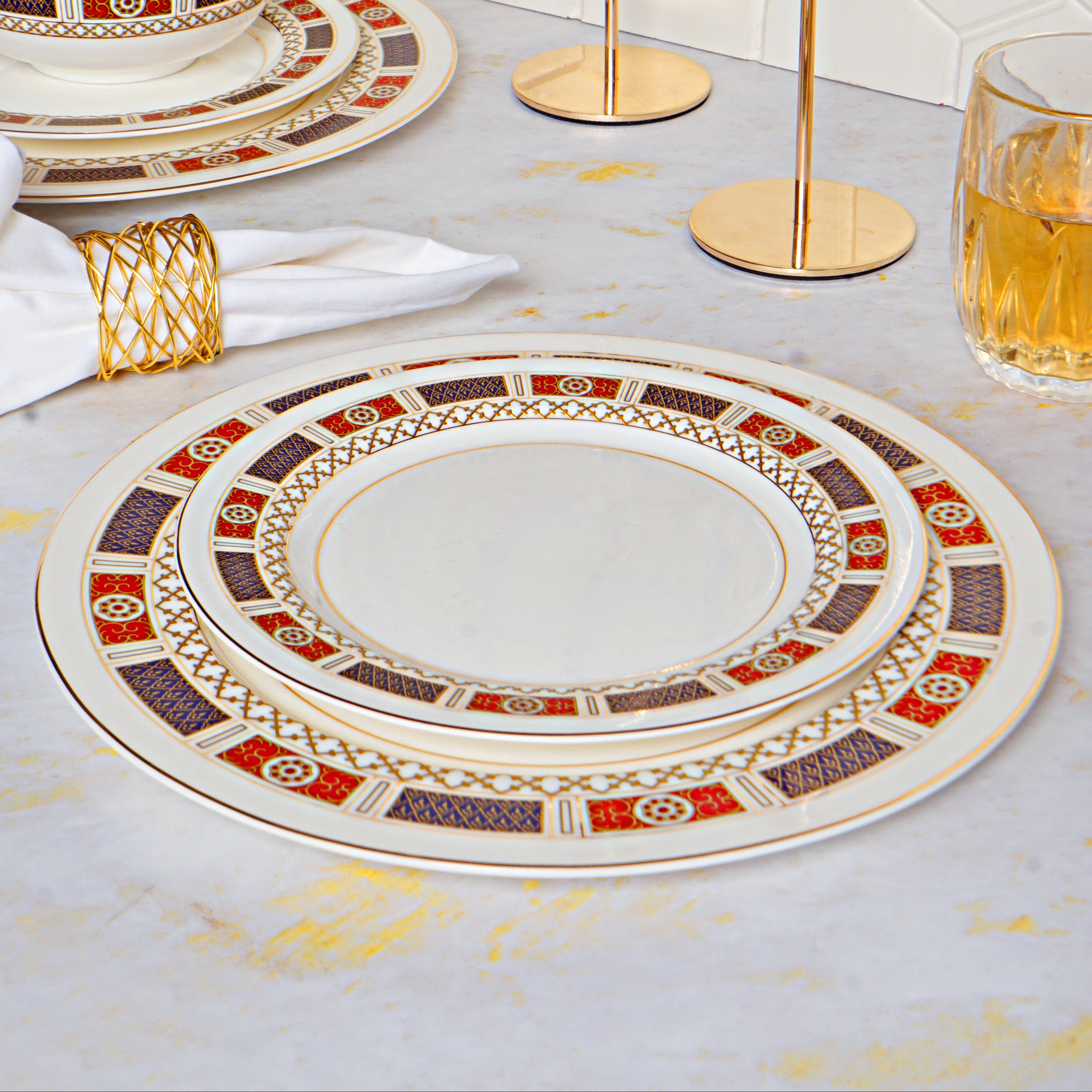 Regal Charm 27pc Dinner Set