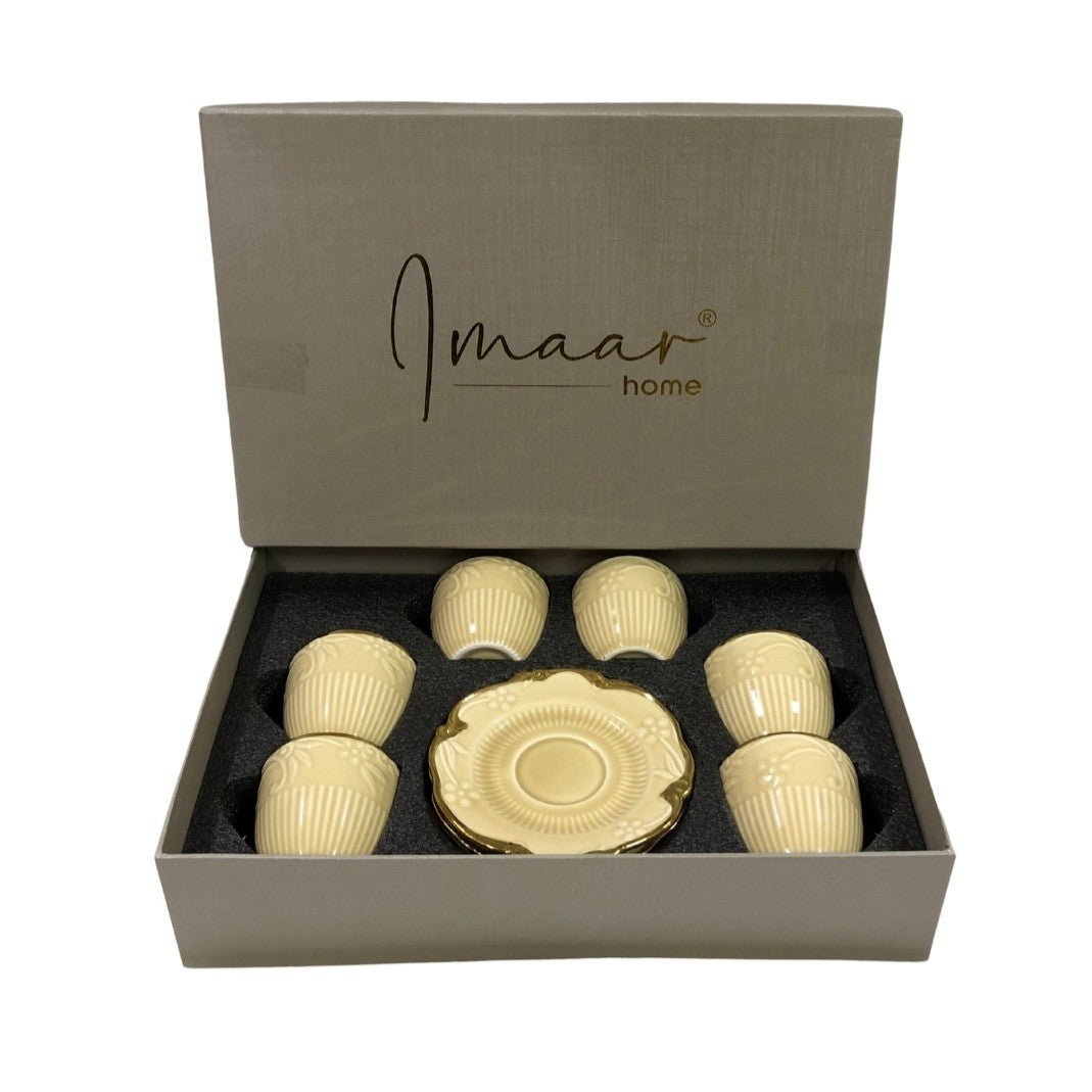 Golden Rim Grace 12pc Tea Set