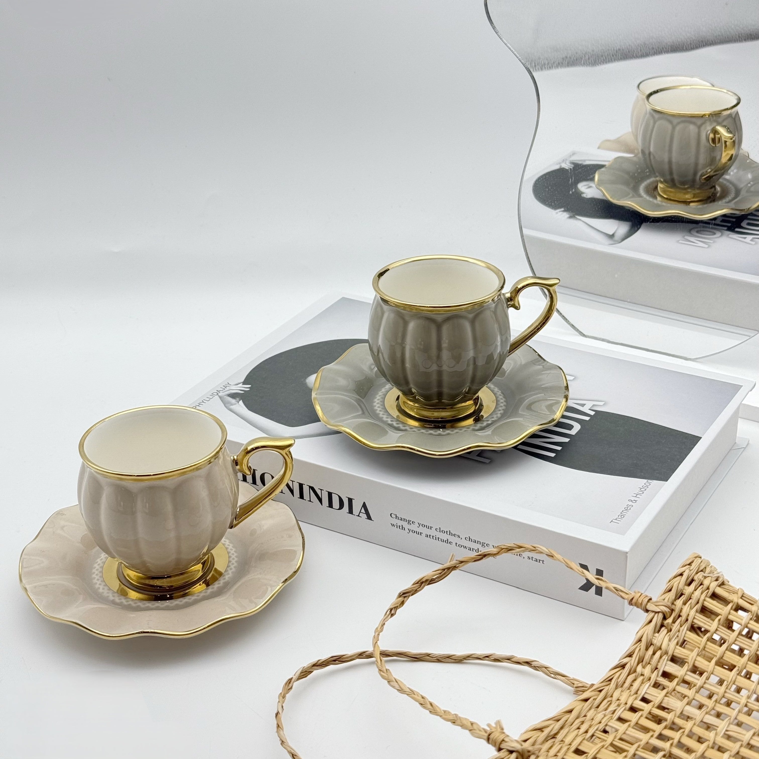 Soft Bloom – 12pc Tea Sets