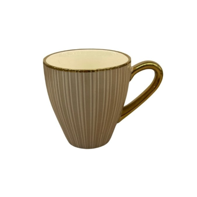 Trio Color Porcelain 6pc Tea Set