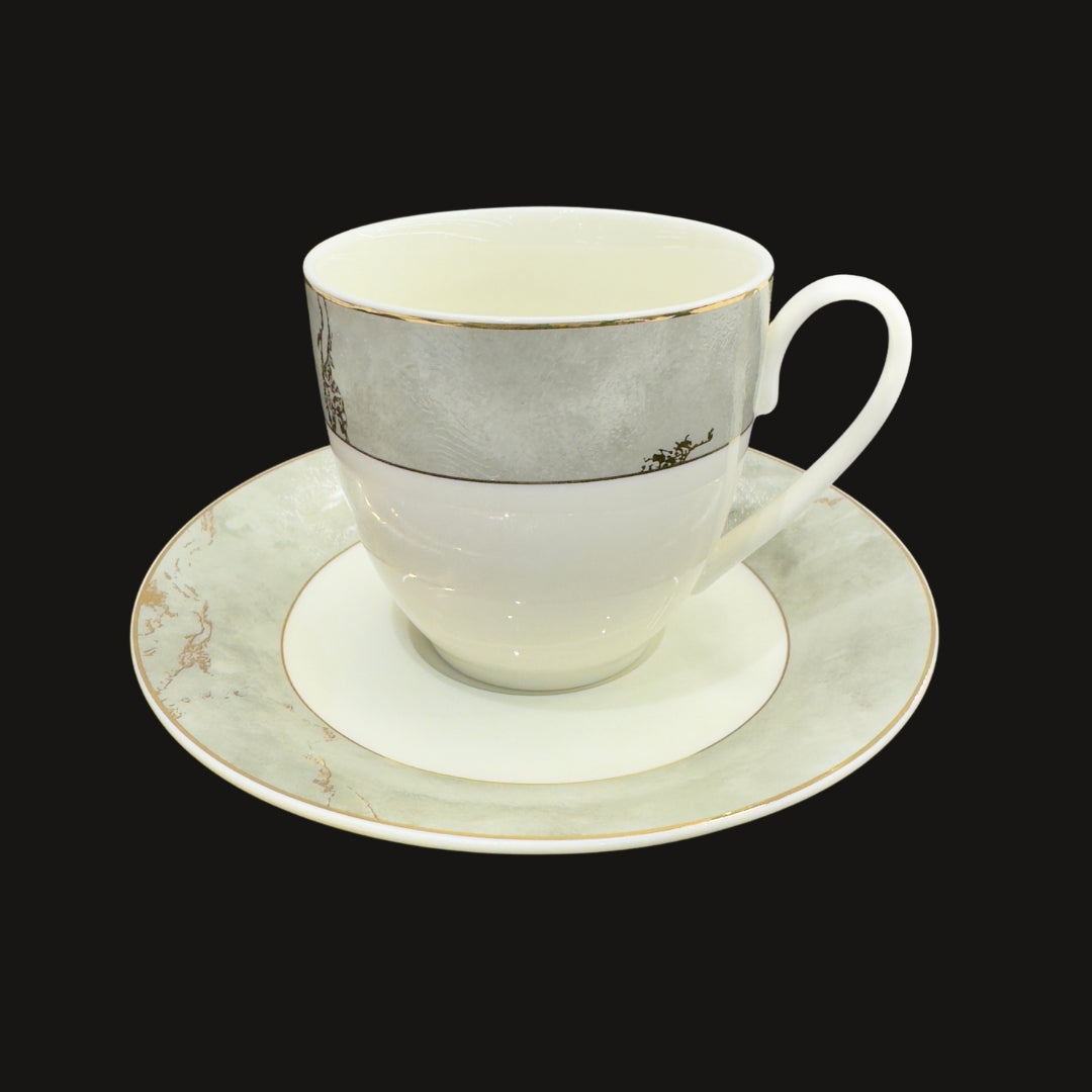 Pearl Marble Opulence 12pc Tea Set