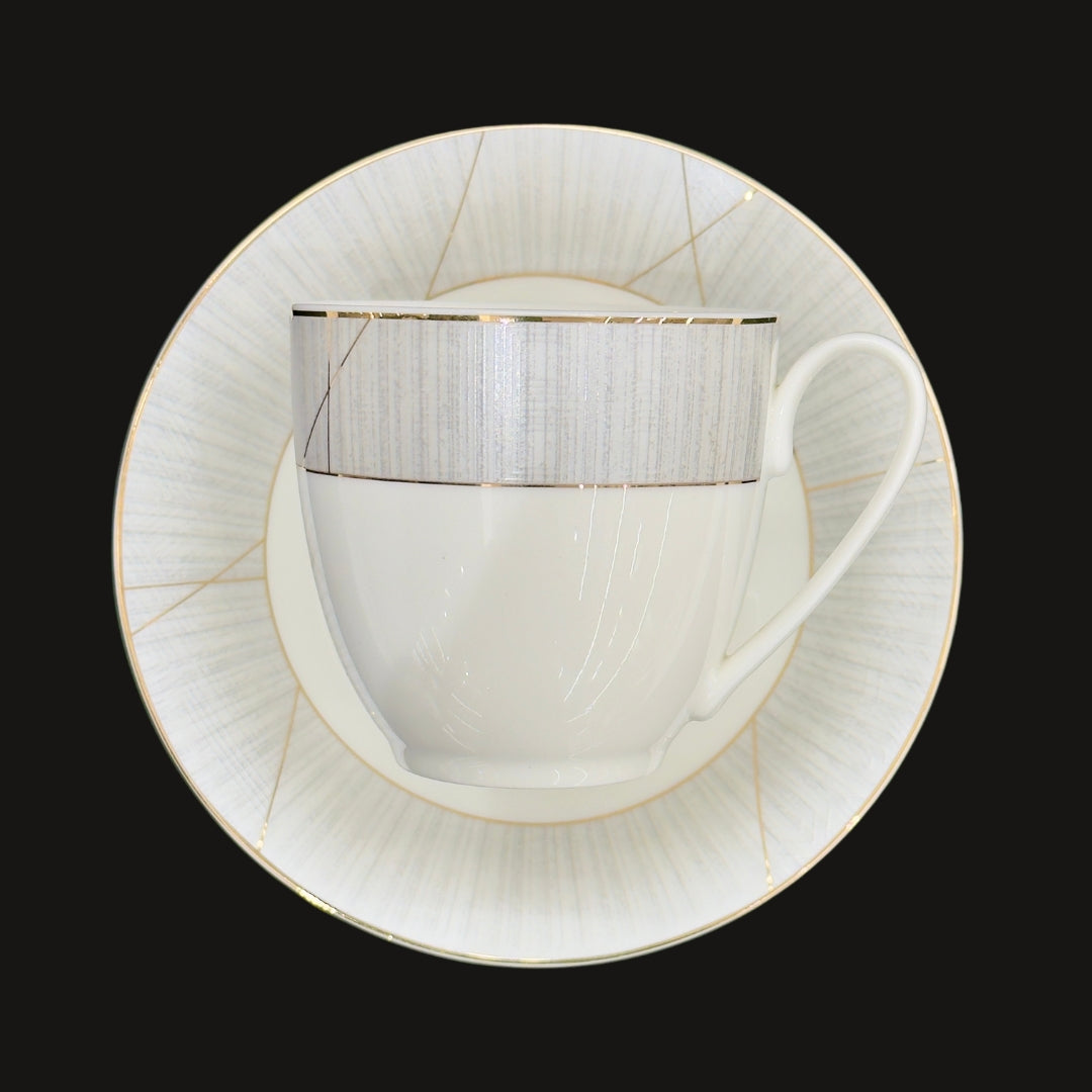 Pearl Linear Luxe 12pc Tea Set