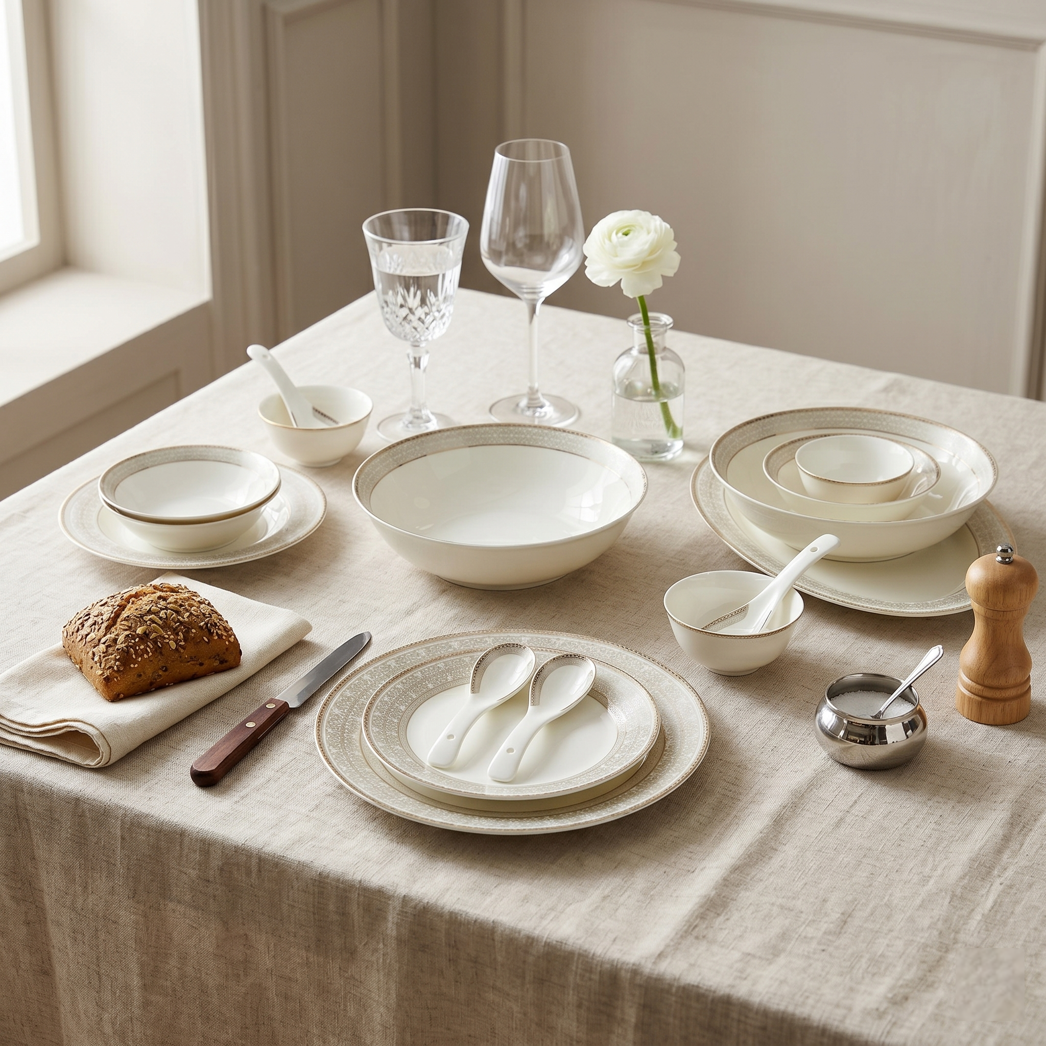 Royal Gold Dinner Set